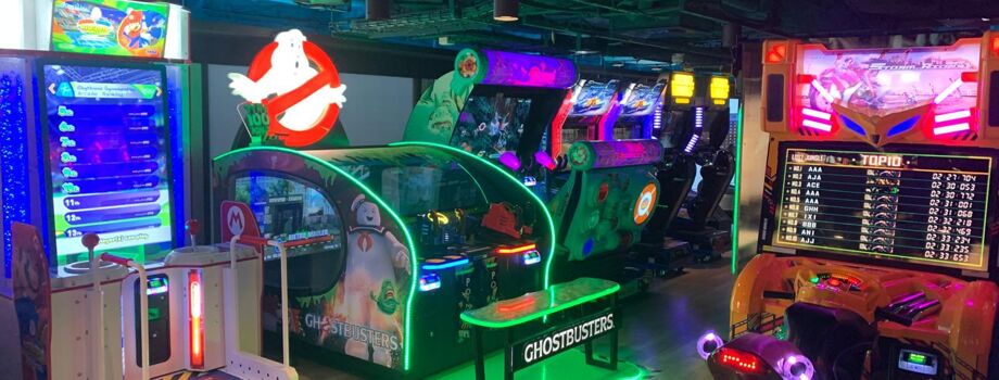 Аркада с детскими игровыми автоматами