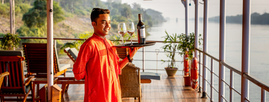 Бар на открытой палубе