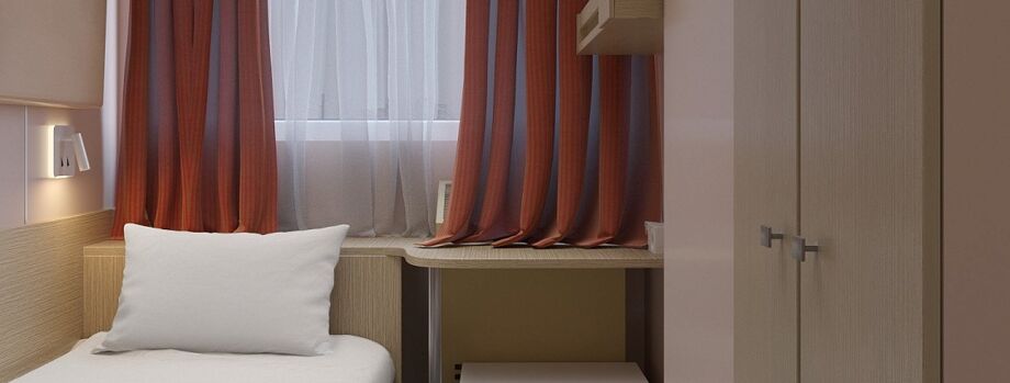 2-х местная 2-х ярусная каюта