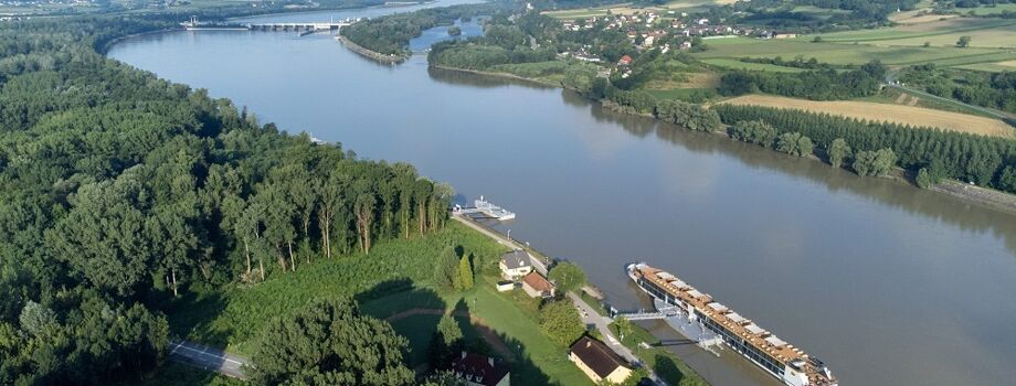 Теплоход Albertina на Дунае