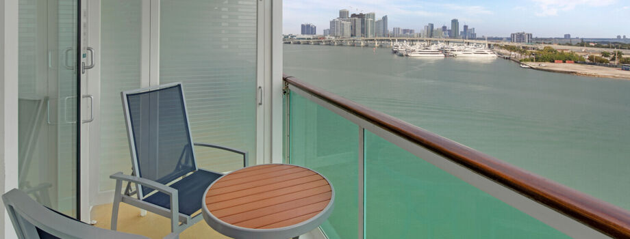 Балкон в каютах с балконом