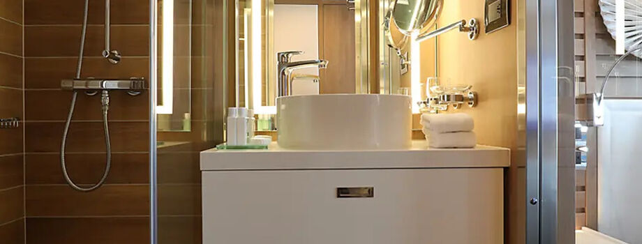 Ванная комната в каютах