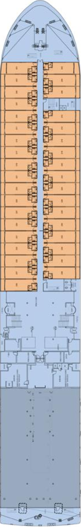 Схема палубы