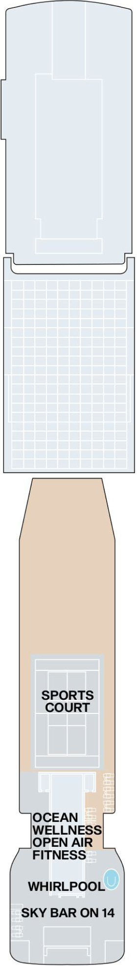 Схема палубы