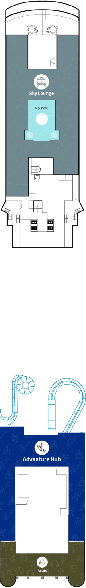 Схема палубы