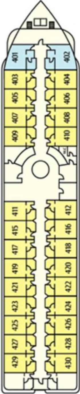 Схема палубы