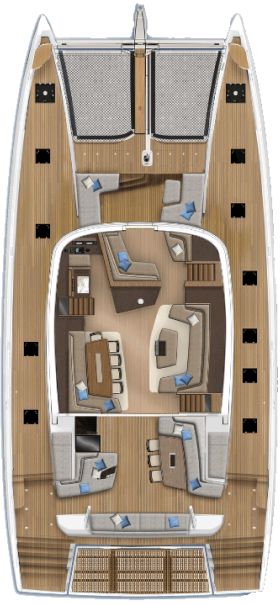 Схема палубы