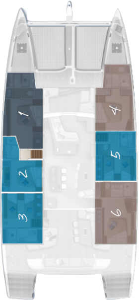 Схема палубы