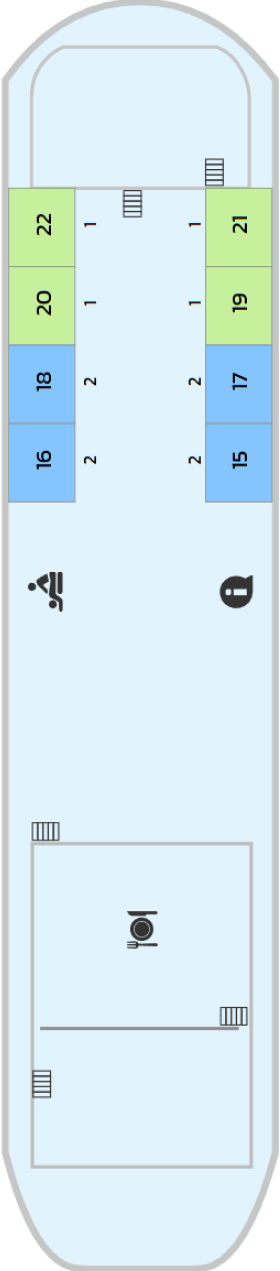 Схема палубы