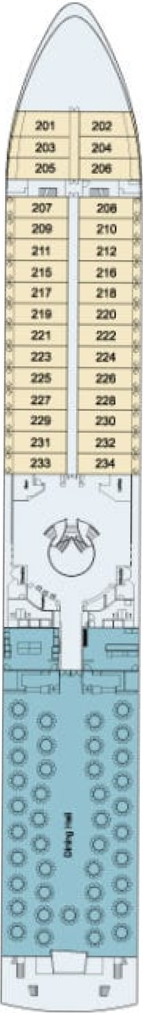 Схема палубы