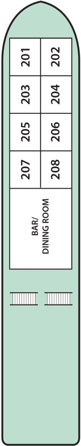 Схема палубы