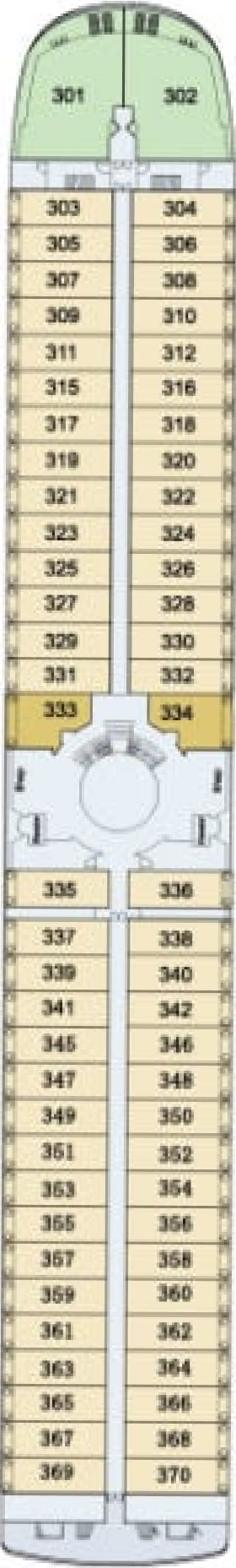 Схема палубы