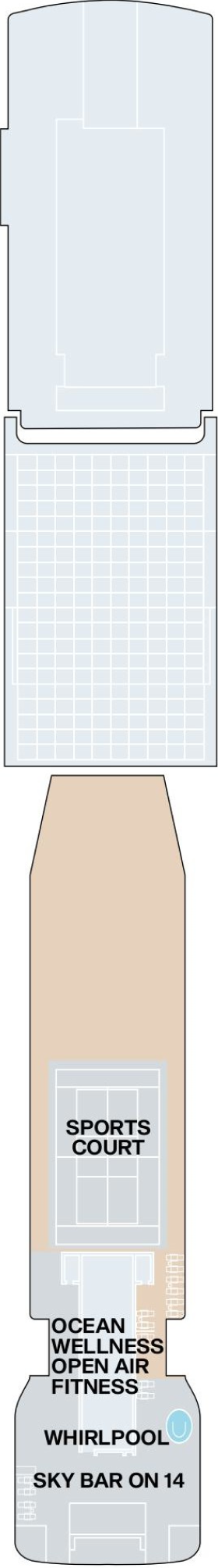 Схема палубы