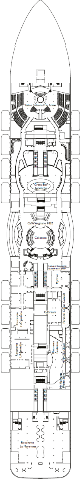 Схема палубы