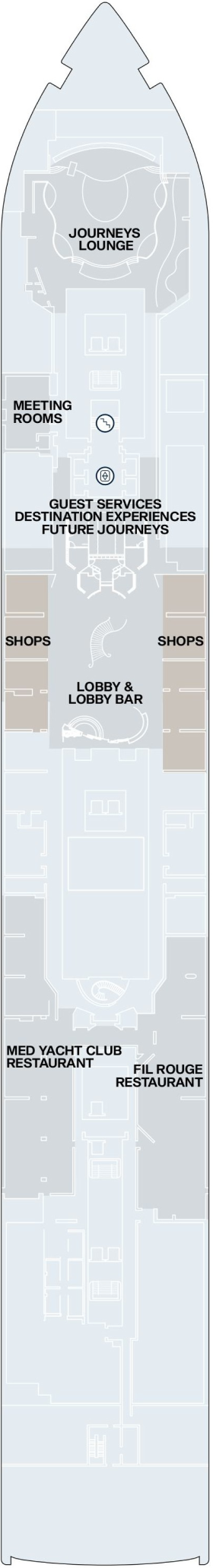 Схема палубы