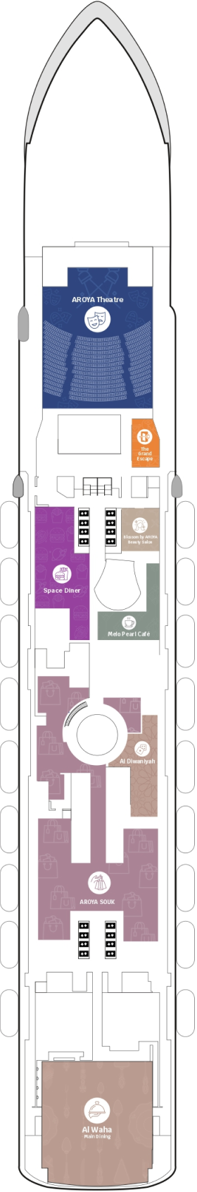 Схема палубы