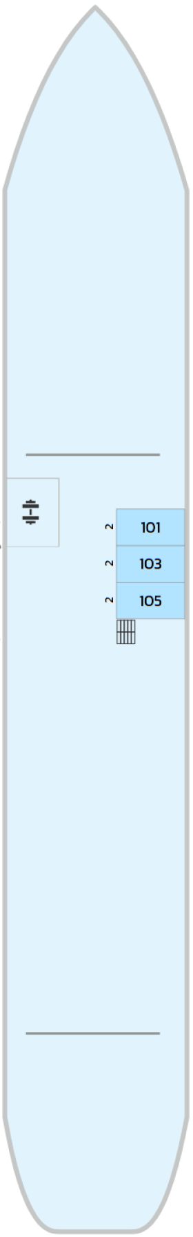 Схема палубы