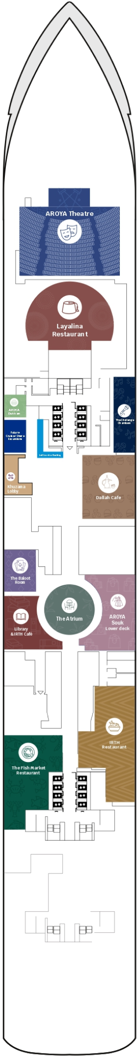 Схема палубы