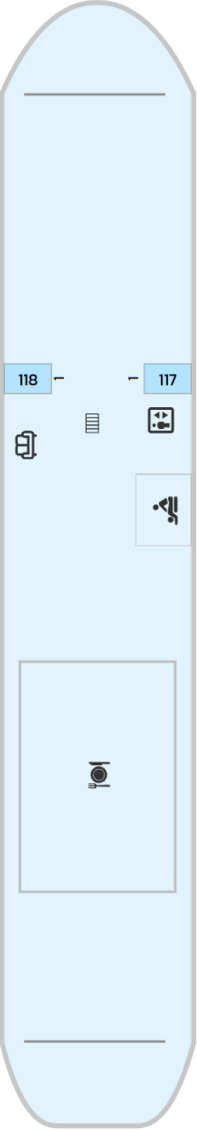 Схема палубы