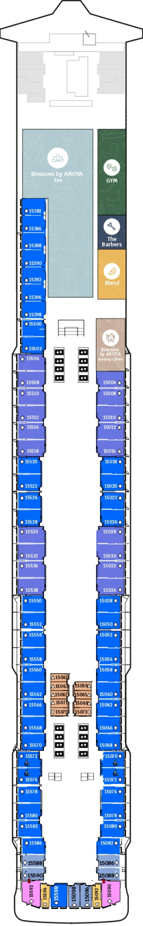 Схема палубы
