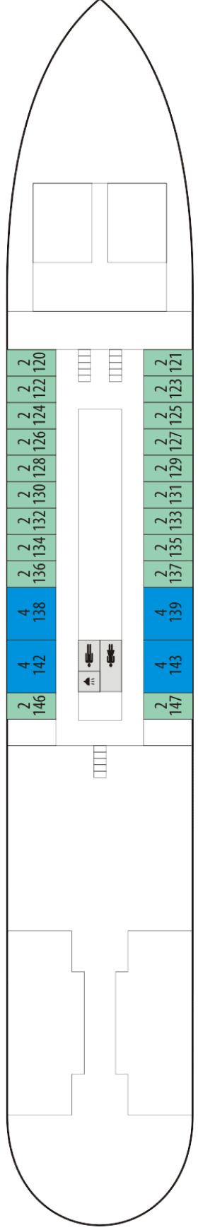 Схема палубы