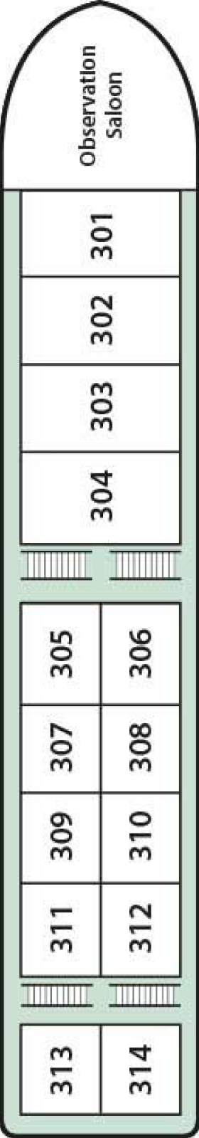 Схема палубы