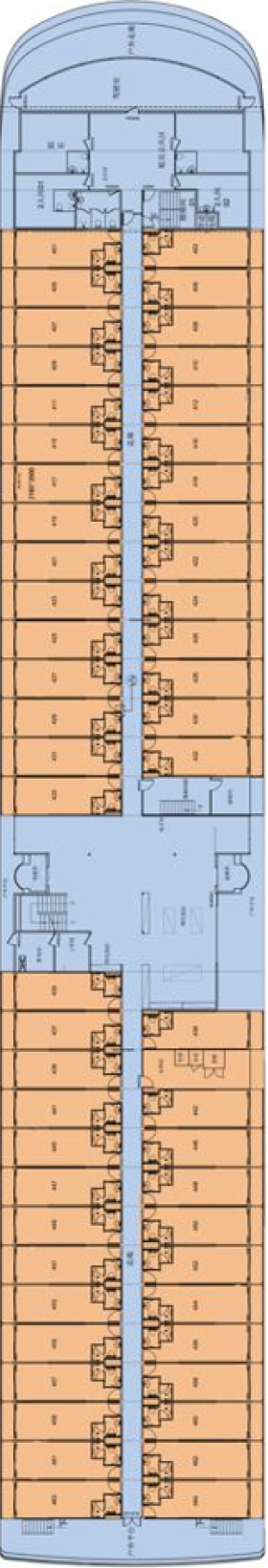 Схема палубы