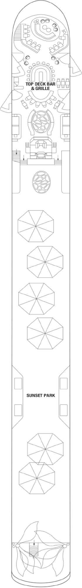 Схема палубы